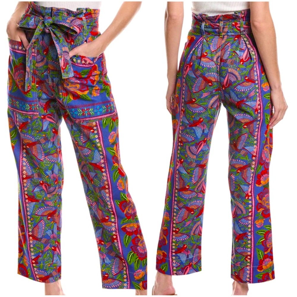 FARM Rio NWT Macaw Flight Pant